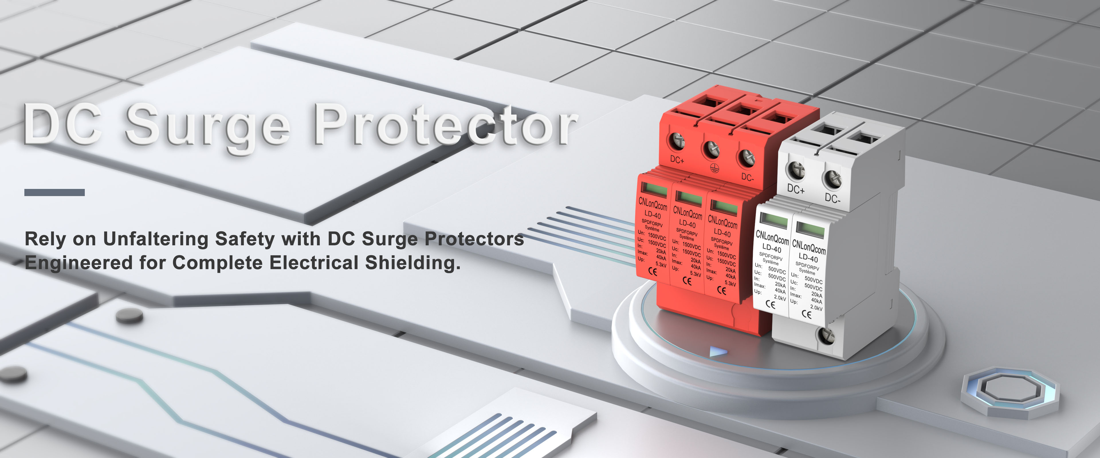 Monaróir DC Surge Protector